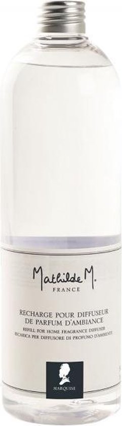 ondanks Gezondheid Nauwkeurig Navulling geurstokjes of huisparfum diffuser - Geur Marquise van Mathilde M  - 500 ml | bol.com