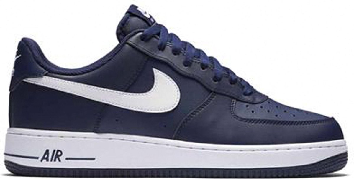Nike Air Force 1 Sneaker Heren Sneakers - Maat 45 - Mannen - blauw/wit |  bol.com