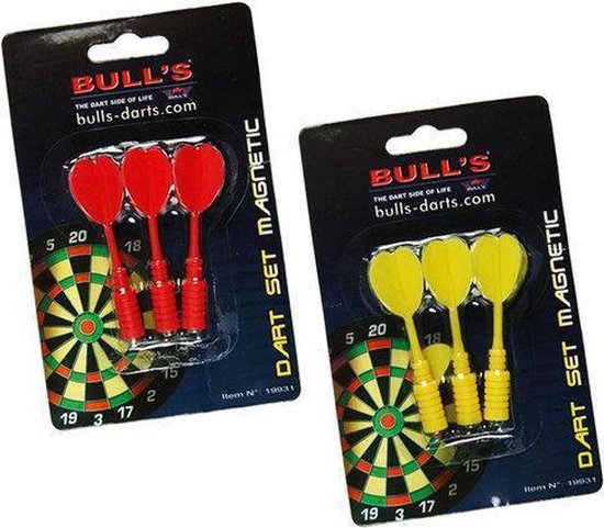 Verspilling Beschietingen aankomst BULL'S Magnetic Darts - Dartpijlen - 16 Gram | bol.com