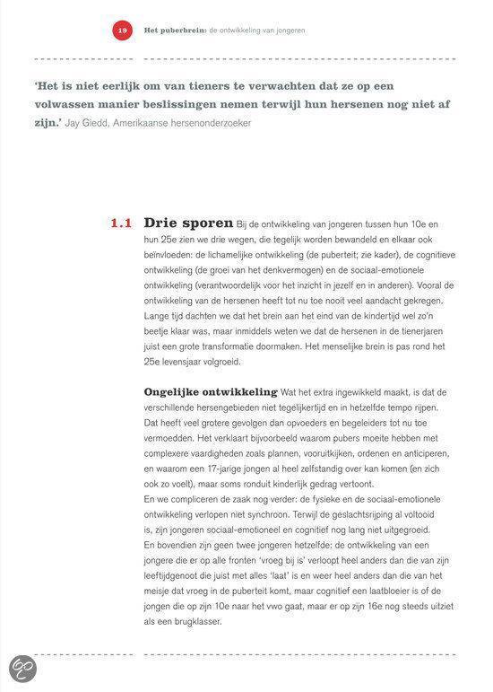 Puberbrein binnenstebuiten