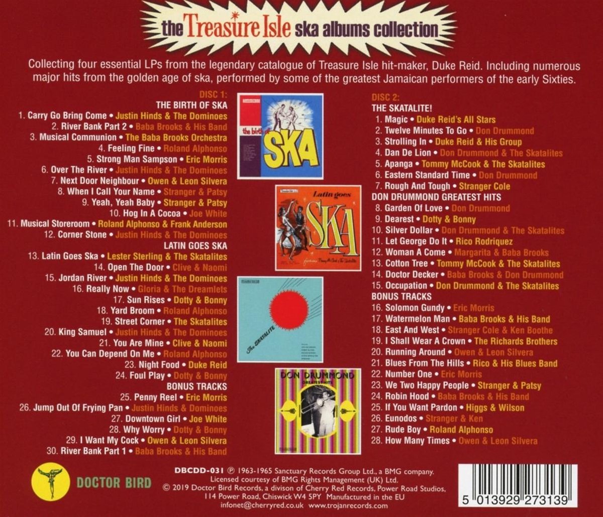 The Treasure Isle Ska Albums Collection, various artists | Muziek