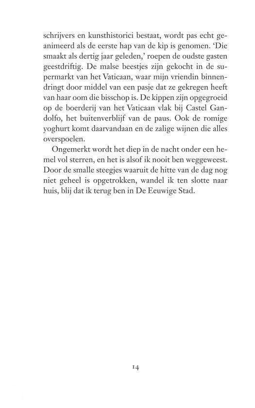 Pagina met tekst, nummer 14 onderaan.