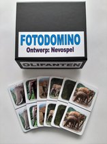 Denkspel voor mensen met dementie FotoDomino Olifanten