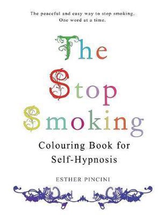 The Stop Smoking Colouring Book for Self-Hypnosis - cover