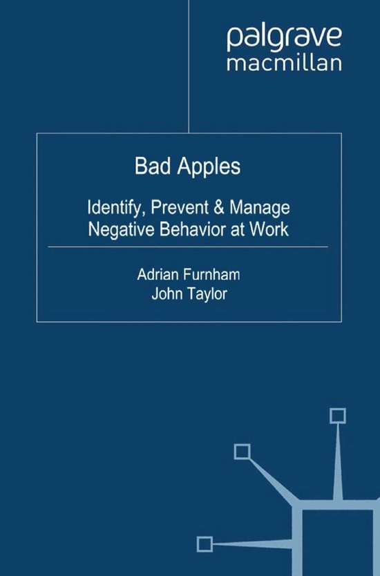 Business and Management (R0) - Bad Apples - cover