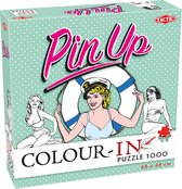 Colour-In Puzzle Pin Up 1000 stukjes