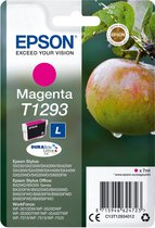 Epson T1293 - Maat L - magenta - origineel - blisterverpakking met RF / akoestisch alarm - inktcartridge - voor Stylus SX230, SX235, SX430, SX438; WorkForce WF-3010, 3520, 3530, 3540, 7015, 7