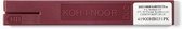 KOH-I-NOOR 4190 HB Grade Graphite Lead for 2mm Diameter 120mm Mechanical Pencil Duo