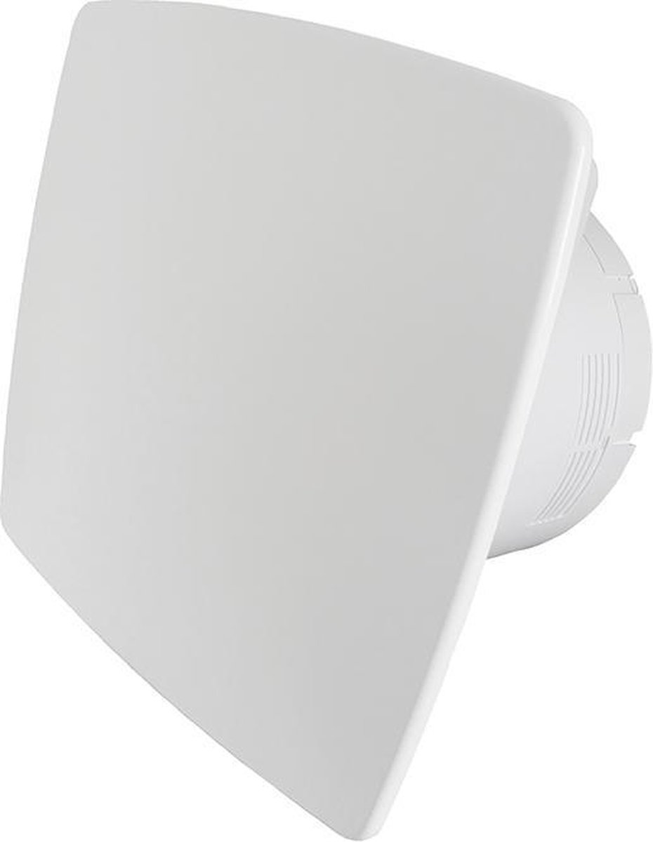 Badkamer/toilet ventilator met timer & vochtsensor Ø100mm boldline