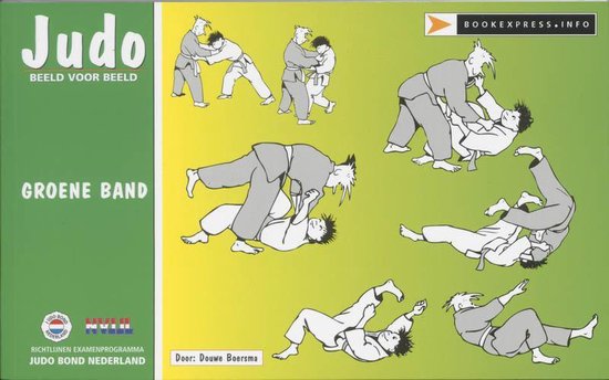 Boek Judo Beeld Voor Beeld Groen - cover