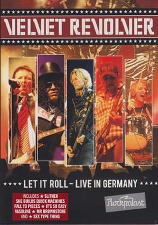 Cover van de film 'Velvet Revolver - Live At Rockpalast 2008'