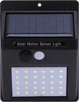 Solar LED Buitenlampen - 20 LED - Inbraakpreventief - Energievriendelijk op Zonne-Energie - Waterdichte behuizing