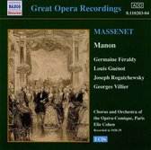 Chorus And Orchestra Of The Opéra-Comique Paris, Elie Cohen - Massenet: Manon (2 CD)