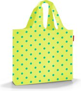 Reisenthel Mini Maxi Beachbag Strandtas - Opvouwbaar - 40L - Lemon Dots Geel