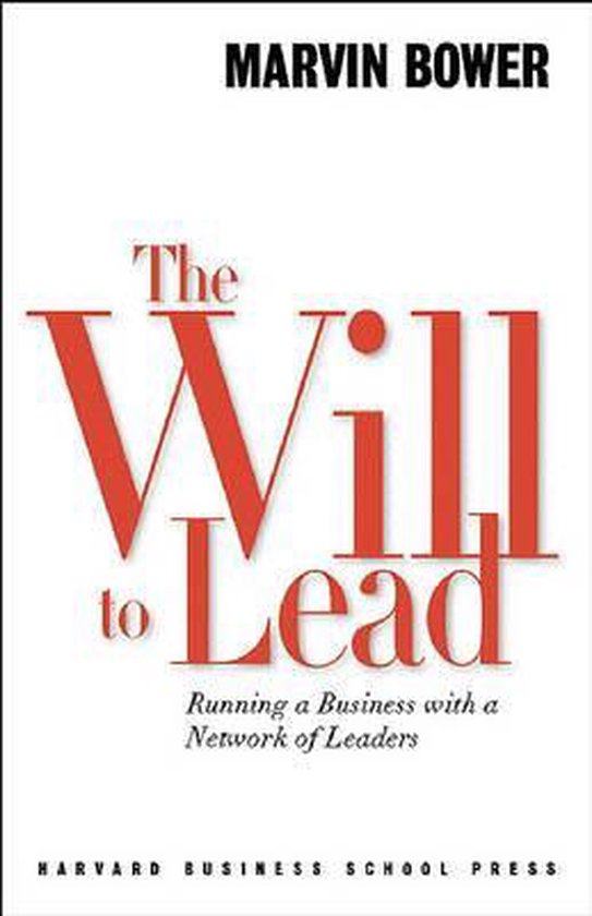9780875847580 - Will to Lead