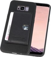Hardcase Hoesje - Hoesje Geschikt voor Samsung Galaxy S8 Plus Zwart