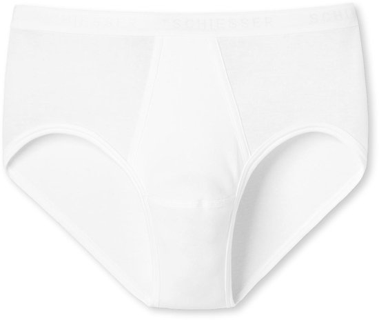 Schiesser Original Feinripp Heren Slip - Wit - Maat XL