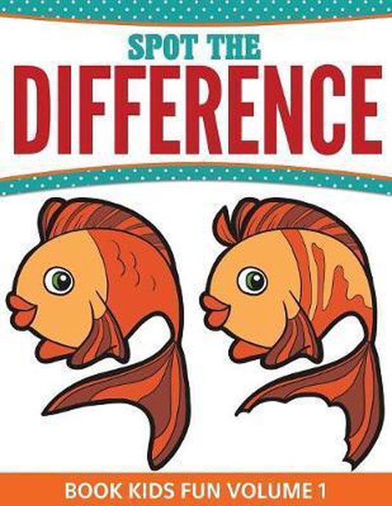 Spot The Difference Book Kids Fun - cover