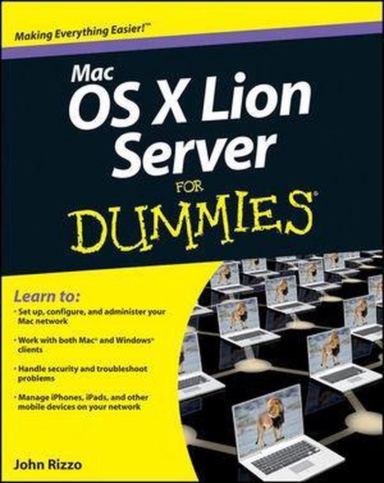 Mac OS X Lion Server For Dummies - cover