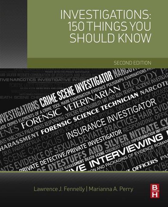 Investigations: 150 Things You Should Know - cover