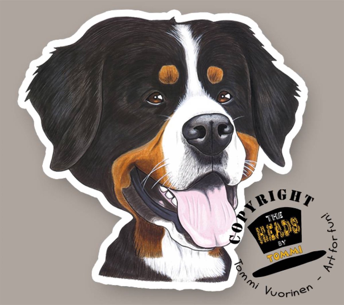 Magneet Hond Berner Senner