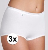 Sloggi Basic Maxi Dames Slip - (3-pack) - Wit - Maat 46