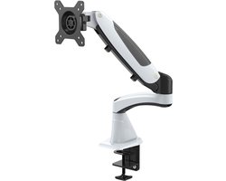 Home Office – VIISAN – GM112XFW -WIT Monitor TV-houder Tafelstandaard Bureau Bevestigingsbeugel voor monitor 15 – 34 inch voor 16KG