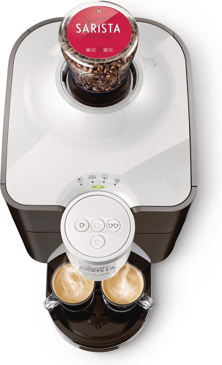 In de genade van Weg huis Hobart Senseo SARISTA HD8010/10 machine à café Semi-automatique Machine à expresso  1,25 L | bol.com