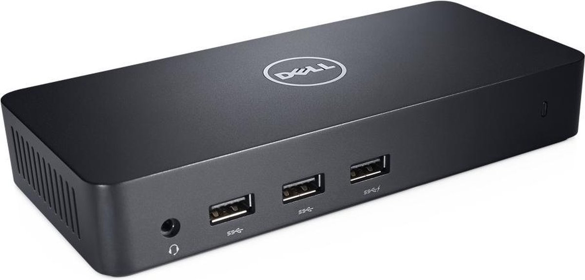 Dell D3100 USB 3.0 Ultra HD Triple Video Docking Station (452-BBOT)