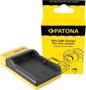 PATONA Slim lader voor Canon LP-E6 accu's