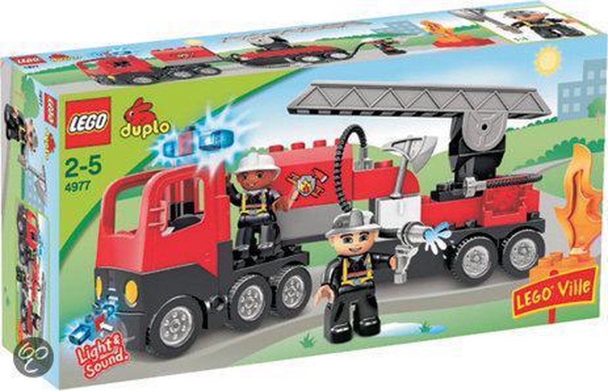LEGO Duplo Ville Brandweerploeg - 4977 | bol.com