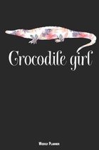 Crocodile Girl Weekly Planner