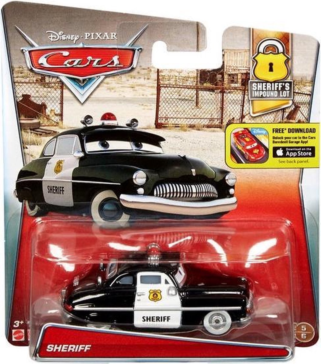 Disney Cars auto Sheriff - Mattel