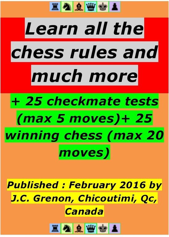 Learn all the chess rules and much more - cover