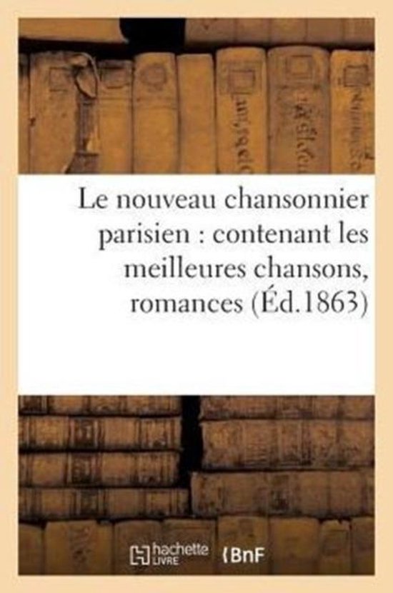 Le nouveau chansonnier parisien