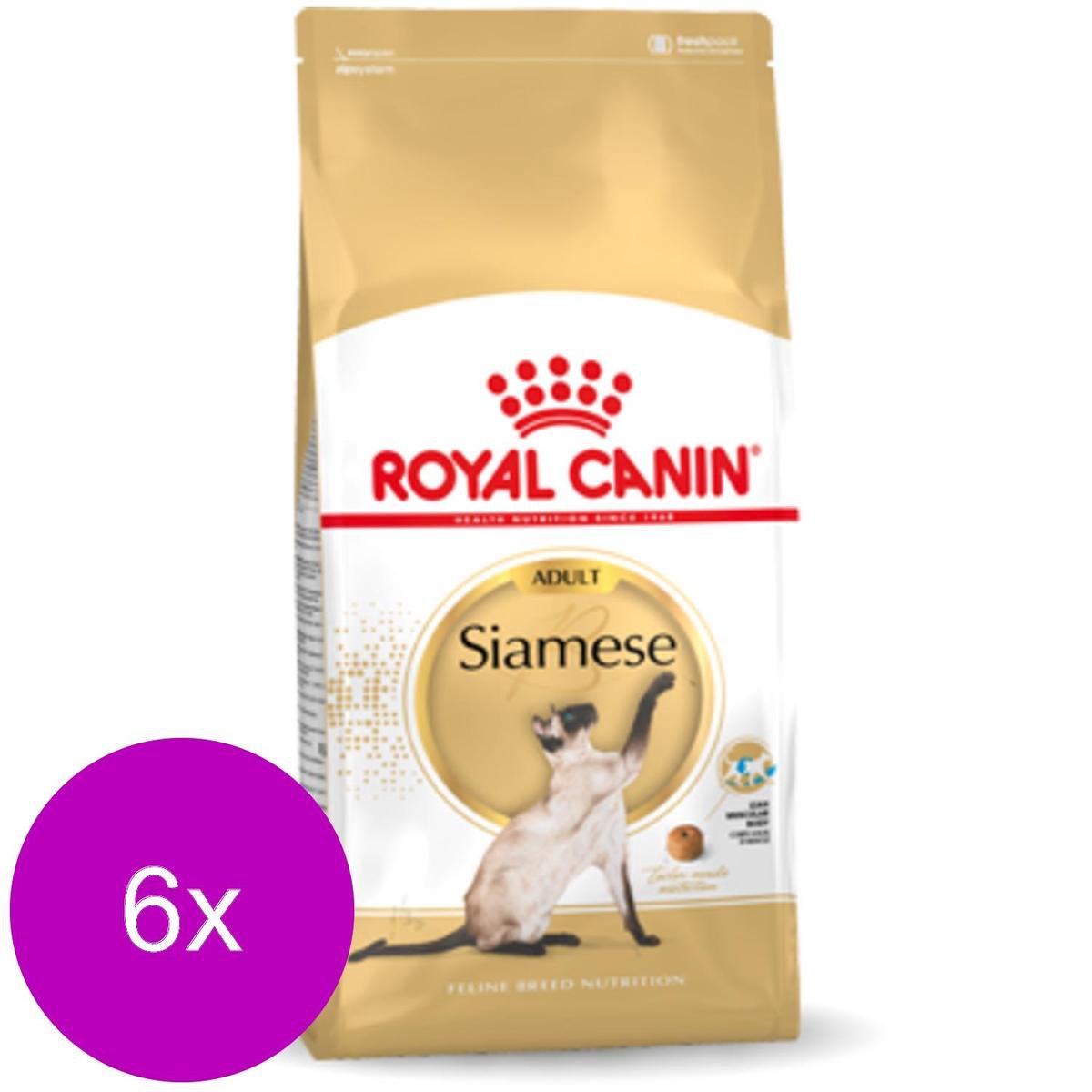 Royal Canin Royal Canin Siamese Adult - Kattenvoer - 6 x 2 kg