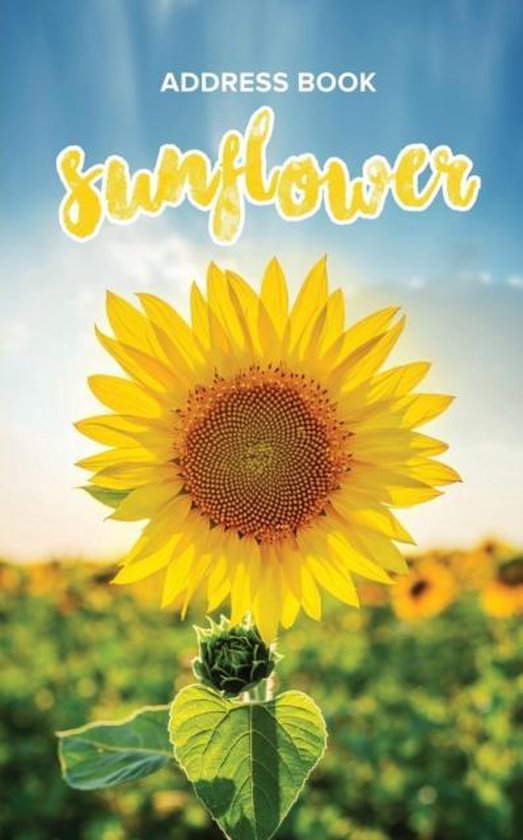 Address Book Sunflower - cover