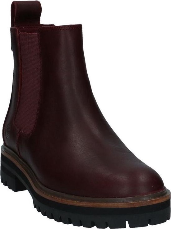 Timberland Dames Chelsea Boots London Square Chelsea - Rood - Maat 39 | bol