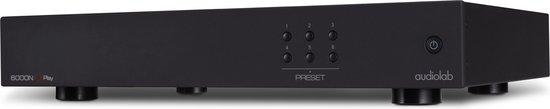 Audiolab 6000N Draadloze Streamer - Alles-in-één Hifi Streamer - Uitgebreide Aansluitmogelijkheden - Lossless Wi-Fi Streaming - Zwart