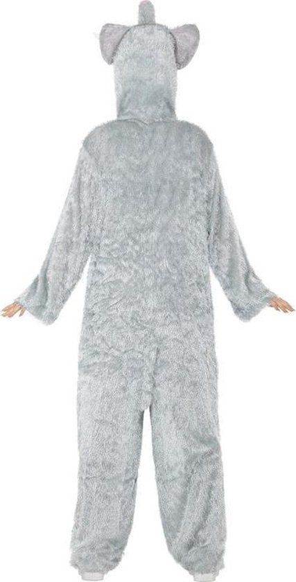 Olifant onesie verkleed kostuum voor - dierenpak 44-46 (L) | bol.com