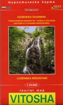 Wandelkaart Vitosha - Lozenska Mountain - Bulgarije