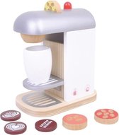 Mamamemo Koffiemachine Hout 16 X 10,5 X 18 Cm Multicolor