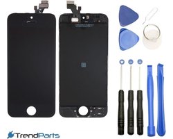 Compleet LCD scherm met touchscreen voor Apple iPhone 5S Zwart + toolkit (black)