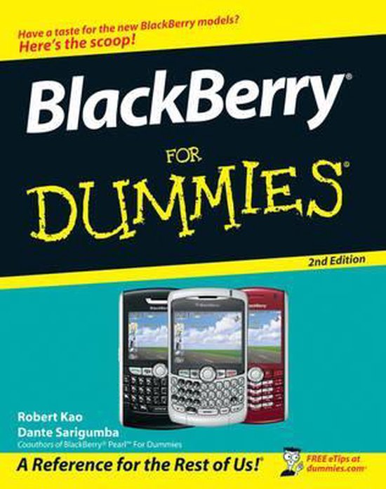 BlackBerry For Dummies - cover