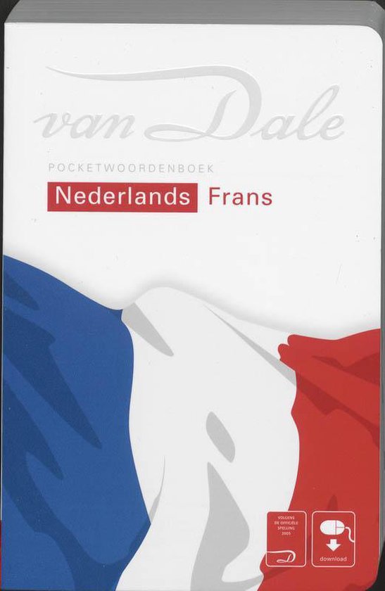 Cover van het boek 'Van Dale pocketwoordenboek Nederlands- Frans'