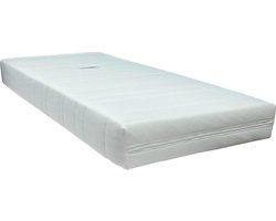 Slaaploods.nl Ramona - Pocketvering Matras - Comfortschuim Afdeklaag - 140x200 cm - Hard