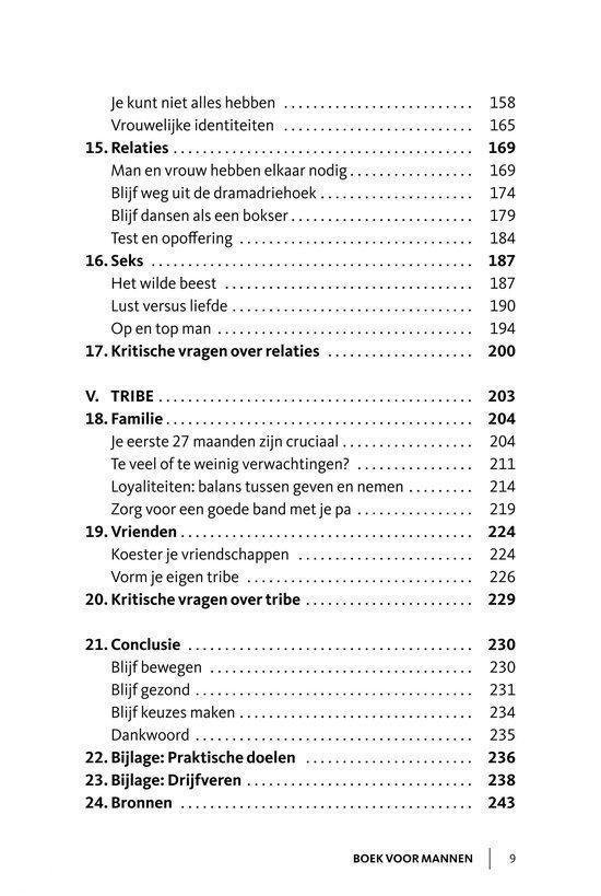 Boek voor mannen