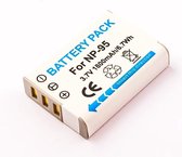 Battery similar FUJI NP-95, Li-ion, 3,7V, 1800mAh, 6,7Wh