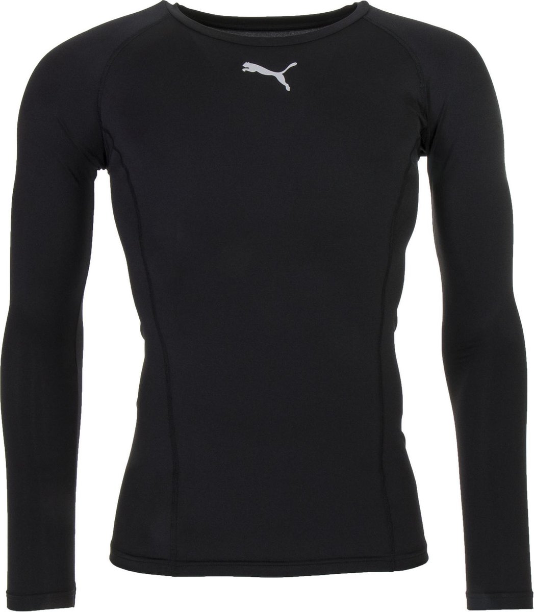 Puma LIGA Baselayer Tee LS Mannen Puma Zwart