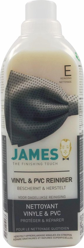 James Vinyl & PVC reiniger Beschermt & Herstelt - James
